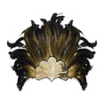 thumbnail image 3 of Tocado de plumas Strade Fareast Limited carnaval caqui, 3 of 8