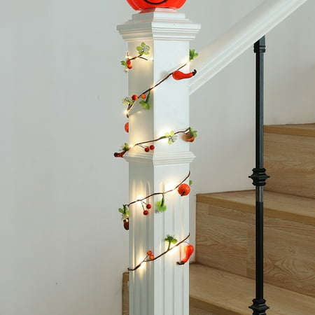 

Christmas String Lights Christmas LED Fairy Light Reusable Battery Operated Christmas Pine Cones Light Decorative Halloween Maple Leaves Pumpkin Lamp for Christmas Party Home