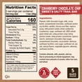 thumbnail image 4 of Kodiak Cranberry Chocolate Chip Protein Packed Trail Bars, 1.23 oz, 5 Count Cardboard Box, 4 of 7