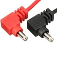 thumbnail image 2 of Unique Bargains 2pcs 25.6'' Test Leads Probe for Digital Multimeters 1000V 10A 4mm Banana Plug, 2 of 5