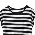 thumbnail image 4 of Posijego Plus Size Pajama Tops for Women Comfy Short Sleeve Sleepwear Soft Casual Sleep T-Shirts for Ladies, 4 of 5