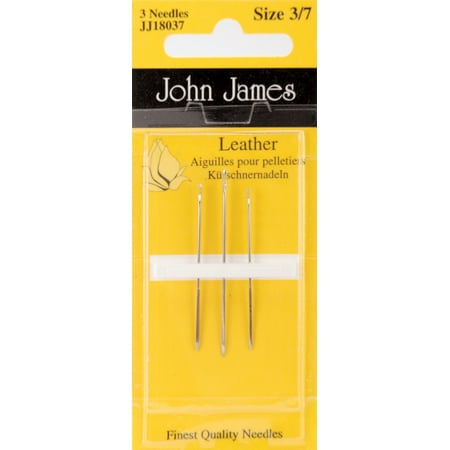 UPC: 0783932200976 | John James Leather Hand Needles-Size 3/7 3/Pkg