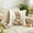 A, variant on Fasiaou Colorful Easter Rabbit Print Pillow Cases for Decorative Couch Cushions and Seasonal Home Living Room Updates,D