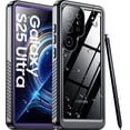 thumbnail image 1 of Funda de teléfono Temdan impermeable con lente para Samsung Galaxy S25 Ultra, 1 of 9