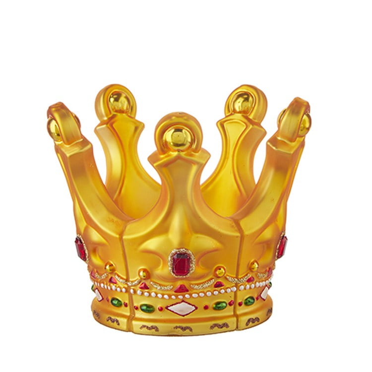 Raz Imports 2022 Eric Cortina 5.75" Royal Crown Tree Topper