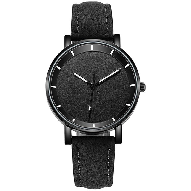 La correa de cuero casual de la moda mira el vestido pequeño del reloj del cuarzo del dial de las señoras Wmkox8yii gfajkfgbkjabf1241