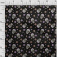 thumbnail image 3 of oneOone Polyester Spandex Black Fabric Skull Sewing Craft Projects Fabric Prints By Yard 56 Inch Wide-aA, 3 of 5