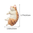 thumbnail image 3 of Wzzjkit The Three Dimensional Cute Cats Pet Fridge Stickers Magnet Magnet Suction Meow Star Home Decoration Stickers, 3 of 6