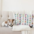 thumbnail image 4 of Ambesonne Cartoon Throw Pillow Cover 2 Pack, Robot, 24", Multicolor, 4 of 5