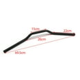 thumbnail image 3 of Universal 7/8" 22MM Motorcycle Drag Bars Handlebar Black For Kawasaki Ninja Zx, 3 of 4