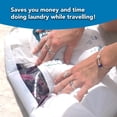 thumbnail image 3 of Lavadora de manos plegable Scrubba con bolsa de lavado portátil, 3 of 5