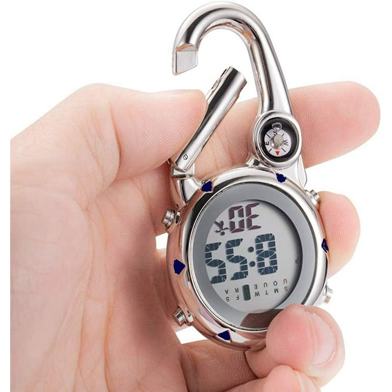 Waterproof carabiner watch hot sale