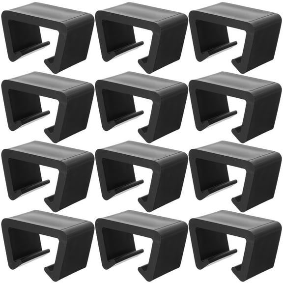 Viveous 6pcs Patio Furniture Clips Furniture Fasteners for Outdoor Sectional Sofas Wicker Furniture Clamps Anti-Slip Couch Clips Chair Clips