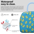 thumbnail image 3 of Lunch Bag Lunch Box for Women Reusable Insulated Lunch Bags,Water-Resistant Cartoon Lemon with Tooth Character Cooler Lunch Tote Bag, Large Capacity for Work Travel Picnic, 3 of 6