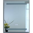 thumbnail image 3 of Miseno Mm2632ledr 26" W X 32" H Rectangular Frameless Bathroom Wall Mirror - Silver, 3 of 7