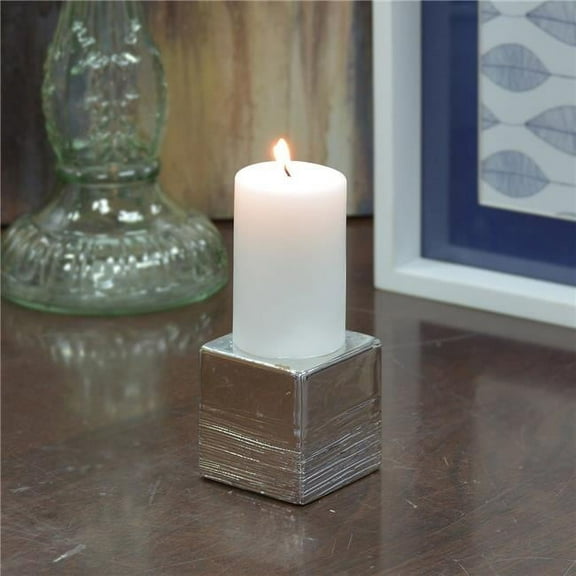 Jeco CPZ-172-6 2 x 3 in. Pillar Candles, White- Set of 6