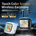 WENXUAN Language Translator Earbuds with Touch Screen Supports 144 Languages Online Translation