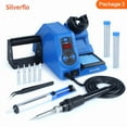 thumbnail image 2 of Silverflo 926LED-V Series Soldering Station Thermostatic Soldering Iron Station Welding Rework Station with Sleep Mode, 2 of 10