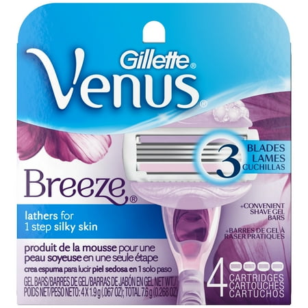 Gillette Venus Breeze Cartridges - 4 CT