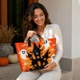 thumbnail image 7 of CHJK Personalized Ghost Print PVC Handbags for Women, Halloween Waterproof Large Capacity Tote Bag for Halloween Party, 7 of 7