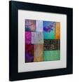 thumbnail image 2 of Trademark Fine Art "Afrikan Batik I" Canvas Art by Color Bakery White Matte, Black Frame, 2 of 4