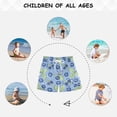 thumbnail image 6 of Kids' Beach Pants Comfortable Swim Trunks Blueberry and Ribbon Shorts for Pool Vacation and Lounge Wear 5T, 6 of 8