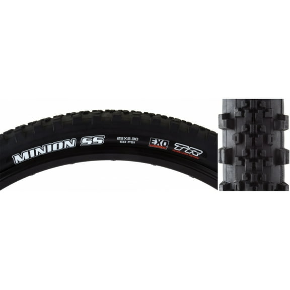 Maxxis Minion SS 29 x 2.3 Tire Folding 60tpi Dual Compound EXO Tubeless