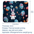 thumbnail image 5 of Easter Square Gaming Mousepad Desk Mat Non-Slip Rubber Bottom Printed 8.3x9.8 Inch Suitable for Office and Gaming, 5 of 6