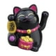 thumbnail image 3 of Colección de figuras de gato de dibujos animados con brazo que agita, adorno Feng Shui para oficina Negro, 3 of 9