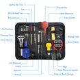 thumbnail image 2 of iMounTEK 21 PCS Watch Repair Tool Kit Hand Link Remover Watch Band Holder Case Opener with Free Carrying Case, 2 of 6