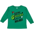 thumbnail image 3 of Inktastic Going Golfing with my Mama- kids golf Boys or Girls Long Sleeve Toddler T-Shirt, 3 of 5