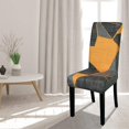thumbnail image 2 of Dining Chair Cover Set of 6 Stretch Dining Chair Slipcovers Removable Washable Chair Protector Seat Covers for Dining Room Home Wedding Banquet Party Hotel (Printed 05), 2 of 8