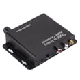 thumbnail image 4 of Convertidor de audio Irfora BT5.0 Convertidor de audio digital a analógico Digital óptico coaxial BT U Entrada de disco a analógico L / R Adaptador de salida AUX de 3,5 mm para HDTV Consola de juegos Irfora Convertidor de audio, 4 of 7