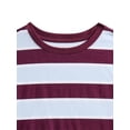 thumbnail image 2 of Weekend Academy Girls Stripe Boxy Tee, Sizes 4-18, 2 of 5