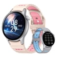 thumbnail image 1 of FreshFun Smartwatch, Pantalla AMOLED de 1.43" Reloj Inteligente con Llamada Bluetooth, 100+ Modos Deportivos, Monitoreo de Frecuencia Cardíaca, Oxígeno y Presión, 2 Correas de Reloj, 1 of 5