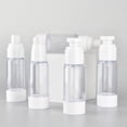 thumbnail image 5 of IBASETOY 6pcs Empty Bottle with Pump Reliable AS Dispenser for Daily Use Travel, 5 of 8