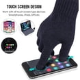 thumbnail image 2 of Winter Knit Gloves Touchscreen Thermal Protection For Men & Women, 2 of 6