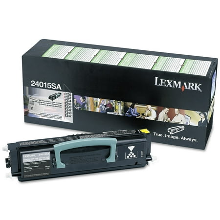 Lexmark 24015SA Toner, 2500 Page-Yield, Black