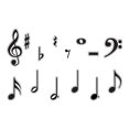 thumbnail image 1 of Trend Entreprises T-10952-3 Accents Classiques Musique Symboles Variétés Packs - Pack de 3, 1 of 1