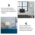 thumbnail image 3 of EeaseMX Colgante de pared con forma de paleta de estilo mediterráneo, decoración de madera para colgar en la pared., 3 of 7