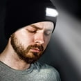 thumbnail image 2 of Viworld Unisex Knitted Beanie With Built-In 5 LED Flashlight Beanie Winter Knitted Warm Headlamp Hat, 2 of 7