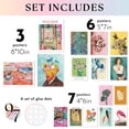 thumbnail image 3 of 97 Decor Eclectic 8x10 Funky Maximalist Poster Set, 16 Pieces, 3 of 7