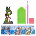 thumbnail image 3 of Cuadros Decorativos Taladro DIY Escritorio Diamantes Artesanía Mosaico de madera Adorno Regalo para niños de una cara (GH121) Wdftyju  embutido en tela, 3 of 4