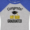 thumbnail image 4 of Inktastic Congrats My Dad Graduated with Cap Boys or Girls Baby Bodysuit, 4 of 5