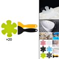 thumbnail image 4 of 20 pegatinas antideslizantes antideslizantes impermeables para superficies resbaladizas de la habitación verde DYNWAVEMX Pegatinas de bañera, 4 of 8