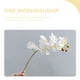 thumbnail image 3 of Orquídea Phalaenopsis artificial realista con tallo de flores falsas para mesa, 3 of 6