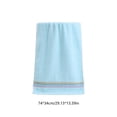 thumbnail image 5 of Kyusrd Cotton Hand Towels for Bathroom Gym,Dormitory essentials,Soft Absorbent Hand Towels for Face Spa Bath Gym Kitchen,Blue,32x72cm, 5 of 6