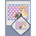 thumbnail image 1 of Corgi Welsh Pembroke Dish Towel And Pot Holder Set, 1 of 1