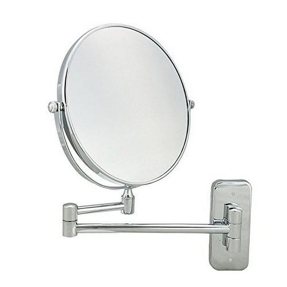 White Water 8001BC Chrome Plated Wall Mount Vanity Mirror, 8"