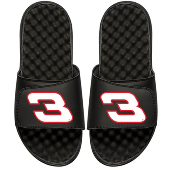Dale Earnhardt ISlide Number Slide Sandals - Black